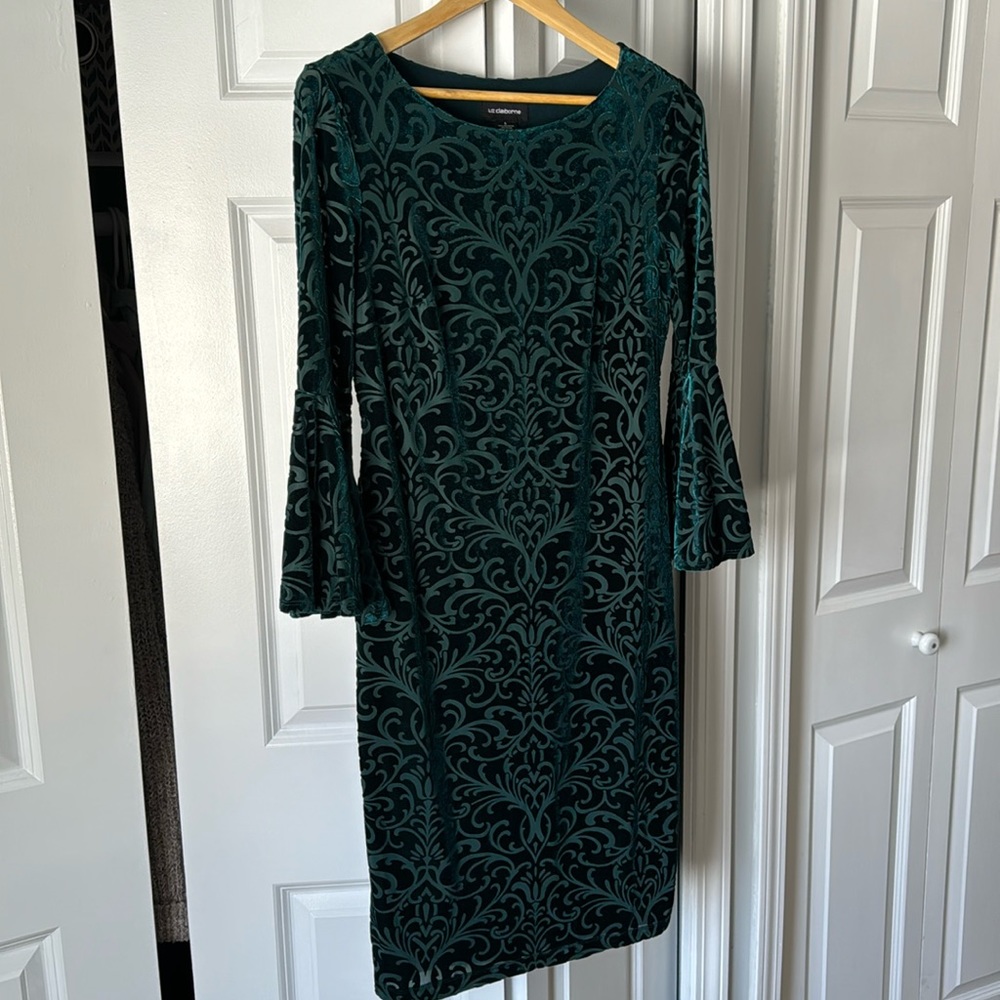 Emerald Green Cocktail Dress
